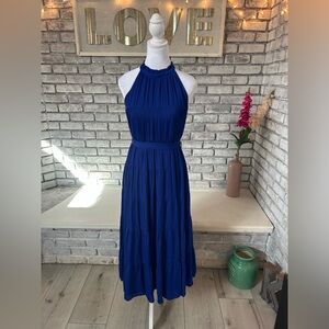 Royal Blue maxi Dress